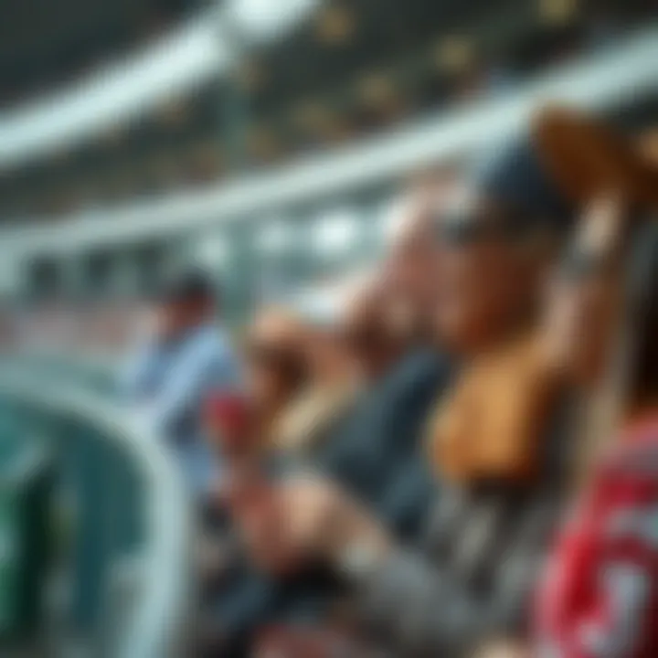 Spectators enjoying a thrilling horse race