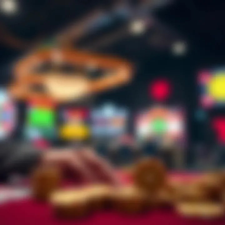 A visual representation of safe payment methods for online gambling