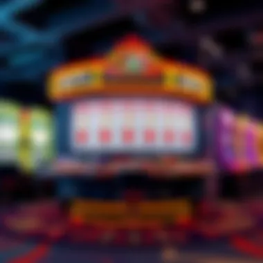 Graphic illustrating optimal betting strategies for successful slot gaming.