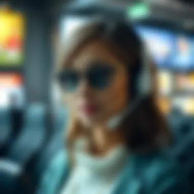 Understanding Unibet's Customer Support Services An illustration depicting customer support channels available at Unibet.