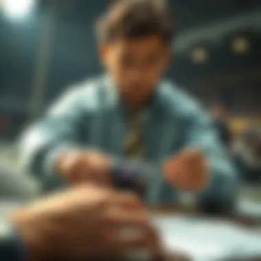 Creating a Unibet Account Illustration depicting Unibet account creation