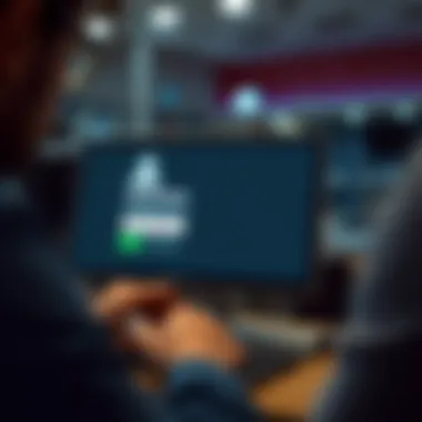 Resolving Login Issues Conceptual image of troubleshooting login issues