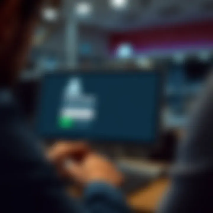 Resolving Login Issues Conceptual image of troubleshooting login issues