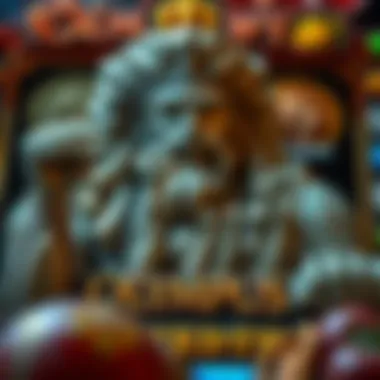 A detailed view of the unique features and bonuses offered in the Olympus slot game.