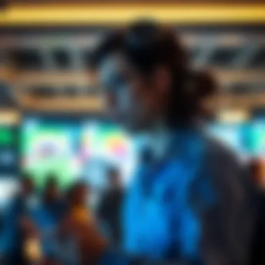 User Engagement with Diverse Betting Options User engaging with betting options on Coinness Live