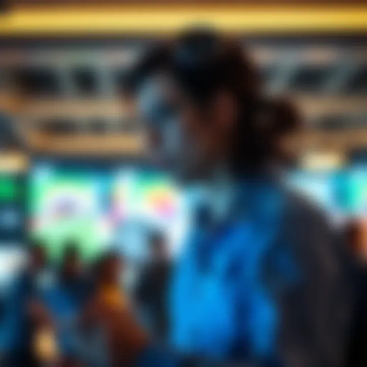 User Engagement with Diverse Betting Options User engaging with betting options on Coinness Live