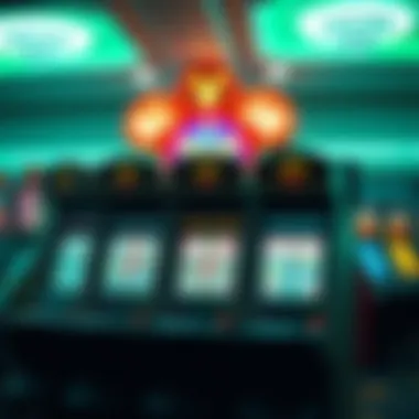 An assortment of video poker game variations displayed