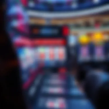 A winning video poker screen with high payouts