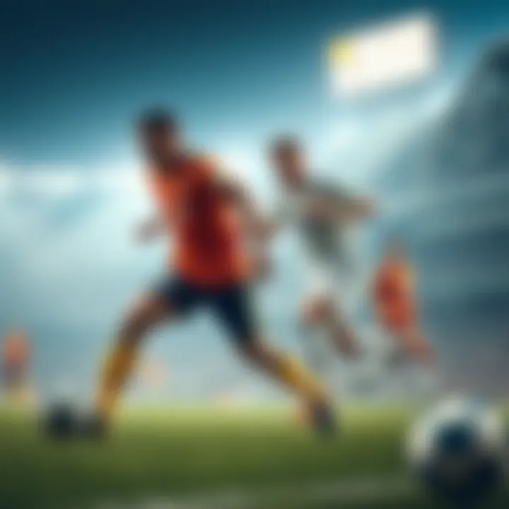 Key players from Villarreal and Real Madrid in action