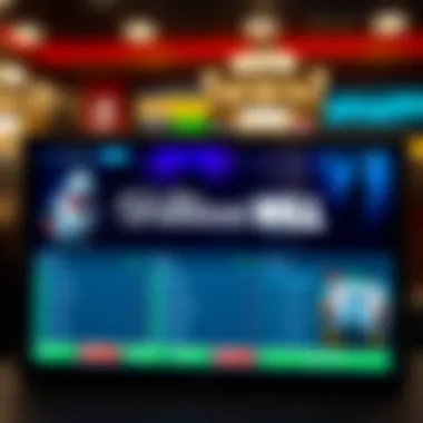 User Experience Interface of William Hill User experience interface of the William Hill betting platform