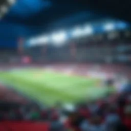 Visual representation of xG value analysis